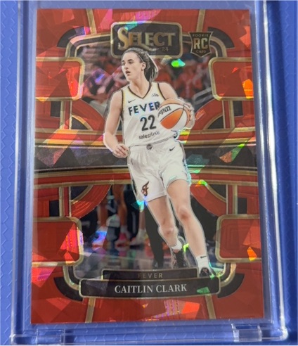 2024 Panini Select WNBA #72 Caitlin Clark — front