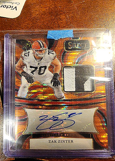 2024 Panini Select Football #RSM-ZZR Zak Zinter — front