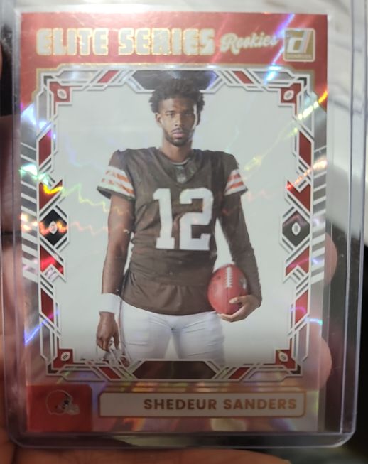 2025 Panini Donruss Elite Series Rookies #ESR-SSS Shedeur Sanders — front