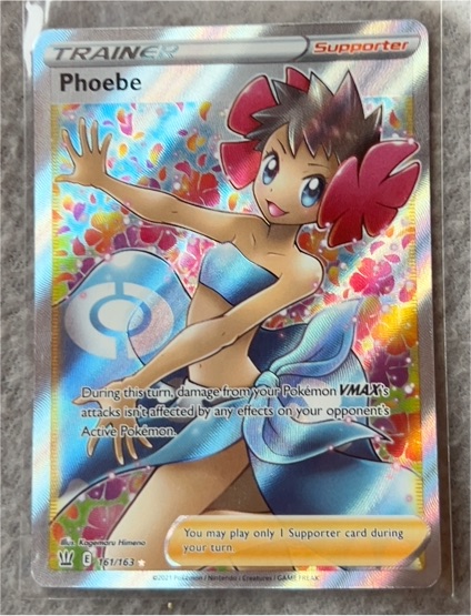 2021 Battle Styles #161 Phoebe — front