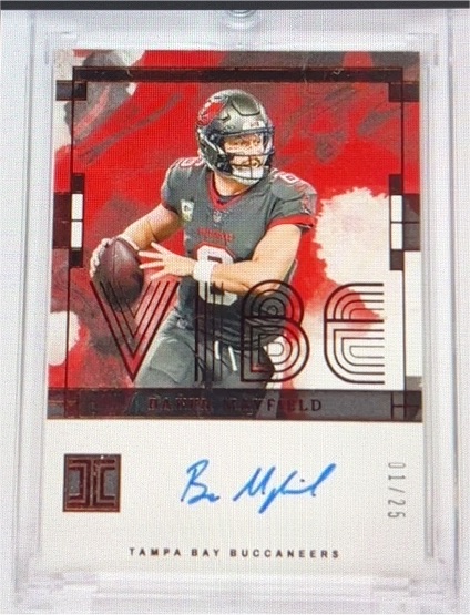 2024 Panini Impeccable Vibe Signatures #VS-BM Baker Mayfield — front