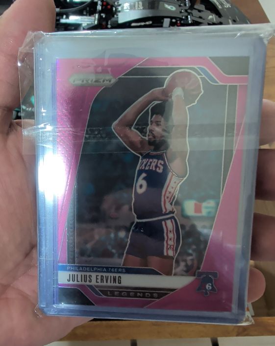 2024-25 Panini Prizm #292 Julius Erving — front