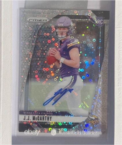 2024 Panini Prizm #400 J.J. McCarthy — front