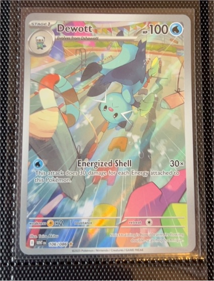 2023 Pokémon Scarlet & Violet #106 Dewott — front