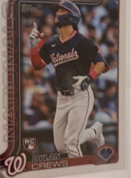 2025 Topps #74 Dylan Crews — front