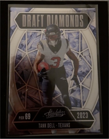 2025 Panini Absolute Draft Diamonds #DD-TDL Tank Dell — front