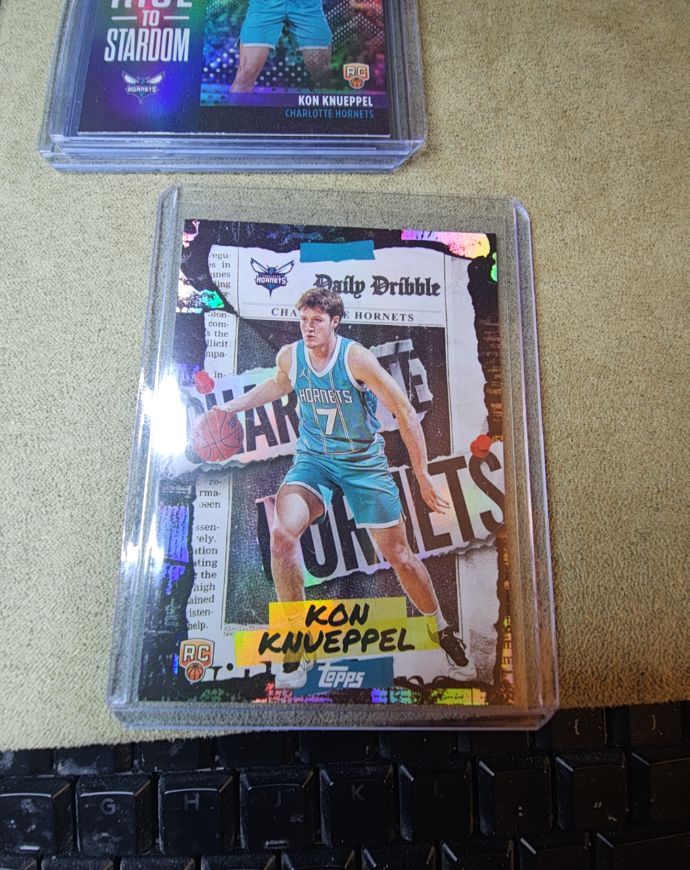 2025-26 Topps Daily Dribble #DD-7 Kon Knueppel — front