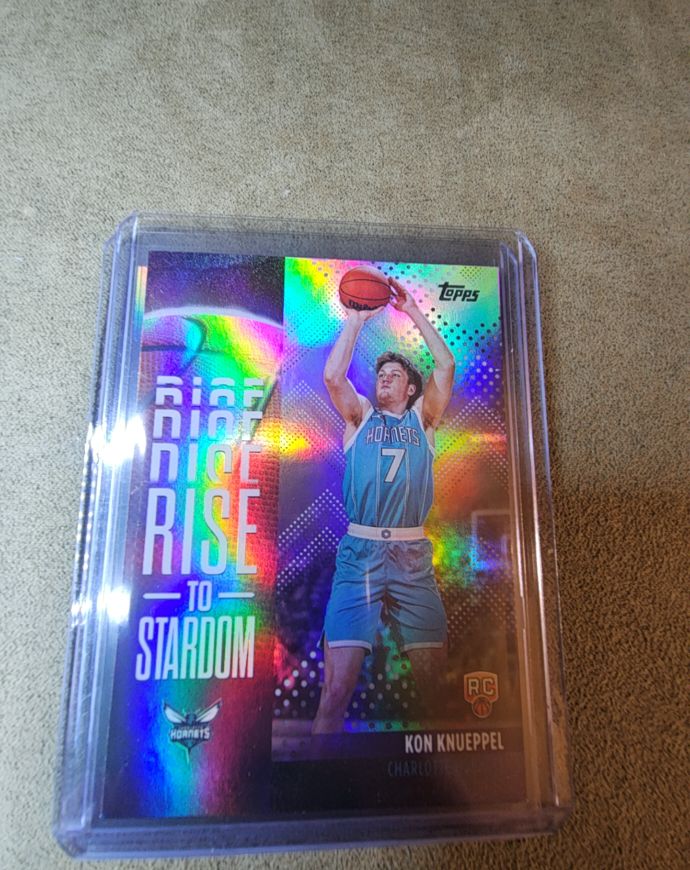 2025-26 Topps #RTS-4 Kon Knueppel Rise to Stardom — front