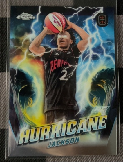 2023-24 Topps Chrome Overtime Elite Hurricane #H-3 Tyler Jackson — front