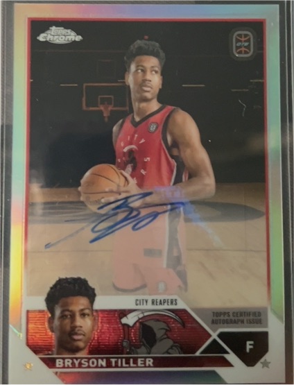 2023-24 Topps Chrome Overtime Elite #69 Bryson Tiller — front