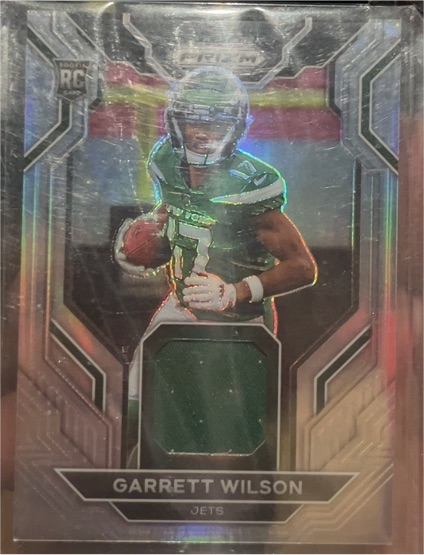 2022 Panini Prizm Rookie Gear #PJ-GW Garrett Wilson — front