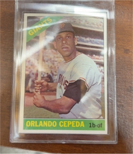 1966 Topps #132 Orlando Cepeda — front