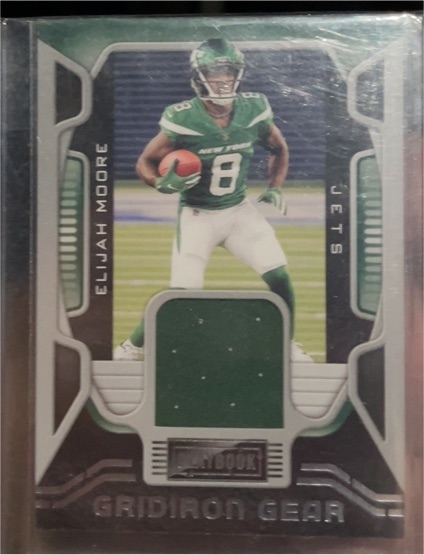 2021 Panini Playbook #GG-EMO Elijah Moore — front