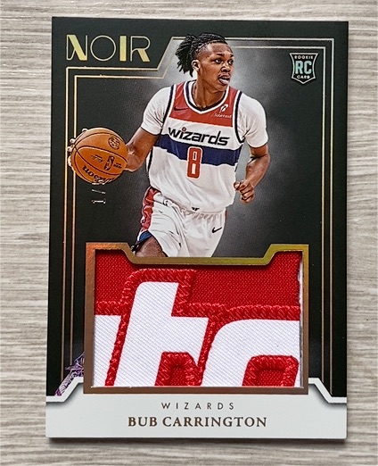 2023-24 Panini Noir #RC Bub Carrington — front