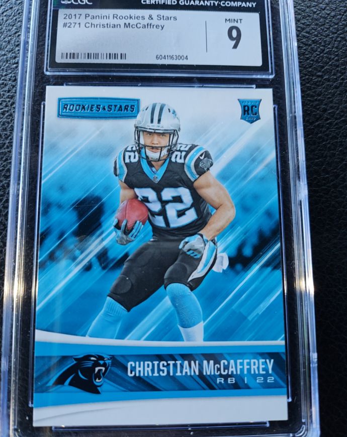 2017 Panini Rookies & Stars #271 Christian McCaffrey — front