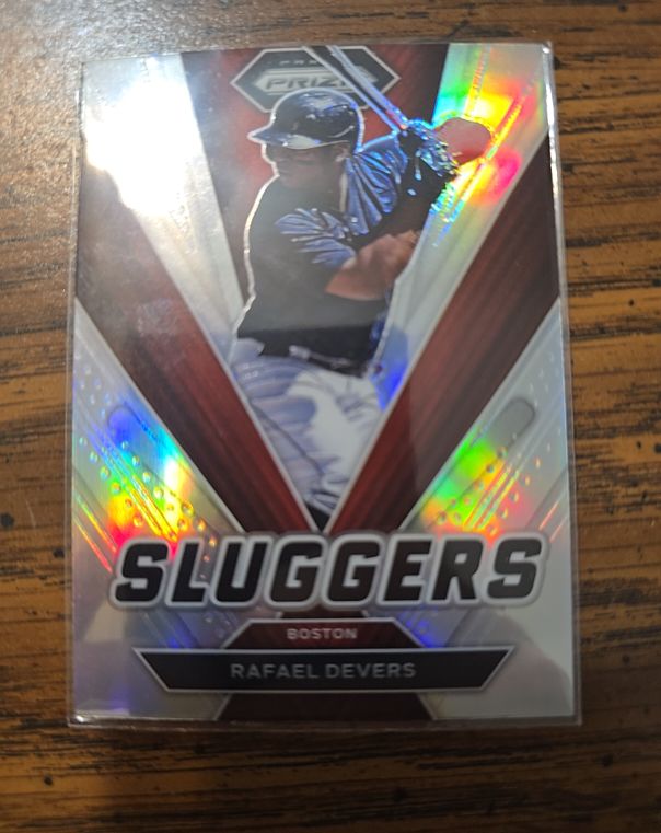 2022 Panini Prizm Sluggers #SL-2 Rafael Devers — front