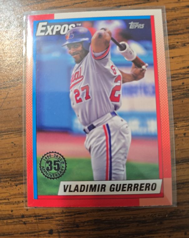 1990 Topps #48 Vladimir Guerrero — front