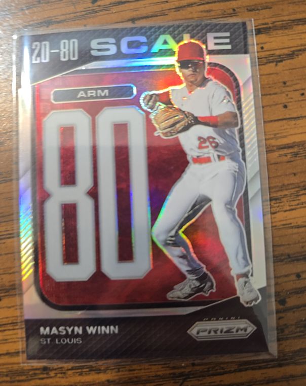 2023 Panini Prizm #SC19 Masyn Winn 20-80 Scale — front