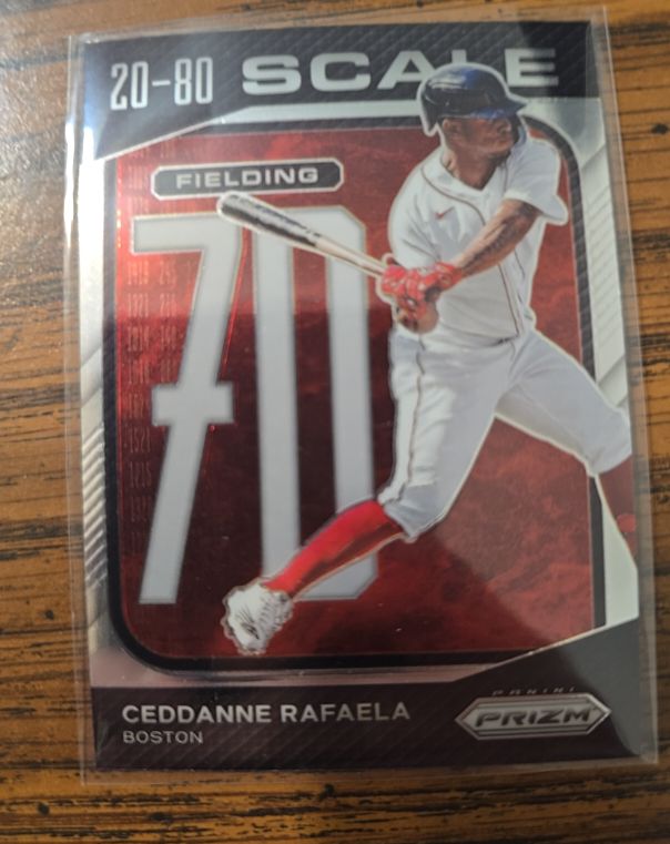 2023 Panini Prizm #SC11 Ceddanne Rafaela 20-80 Scale — front