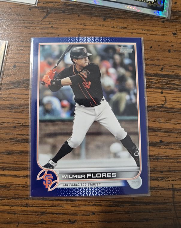 2022 Topps #408 Wilmer Flores — front