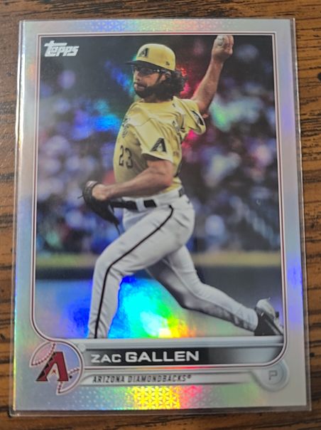2022 Topps Series 2 #562 Zac Gallen — front