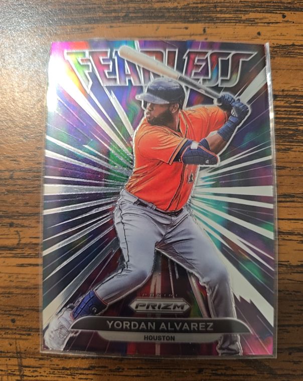 2022 Panini Prizm Fearless #FL-16 Yordan Alvarez — front