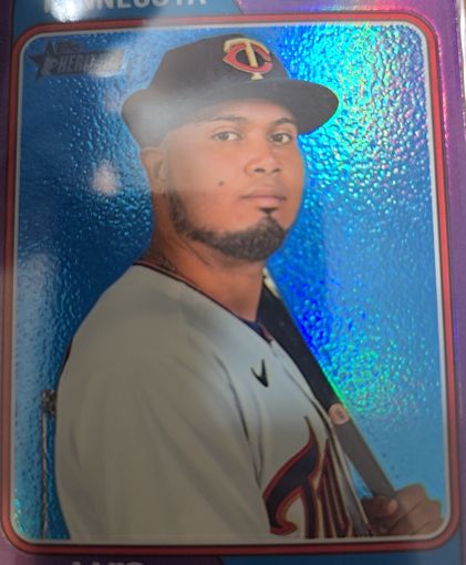 2023 Topps Heritage Chrome #359 Luis Arraez — front