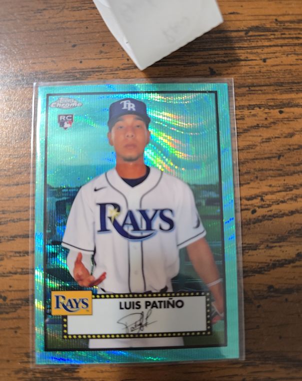 2021 Topps Chrome Platinum Anniversary #82 Luis Patiño Rookie Card — front