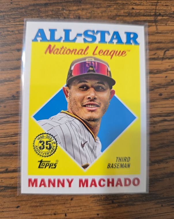 2023 Topps Series 2 - 1988 Topps All-Star Baseball #88AS-35 Manny Machado — front