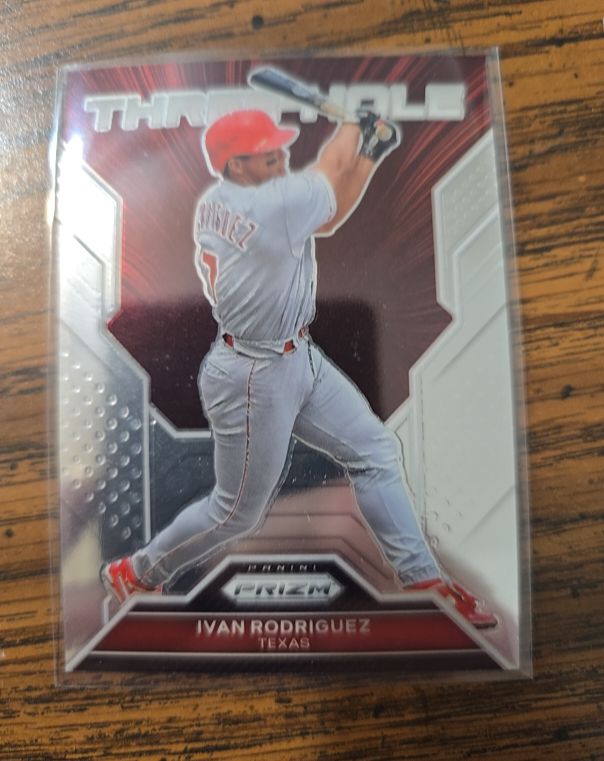 2024 Panini Prizm Threshold #7 Ivan Rodriguez — front