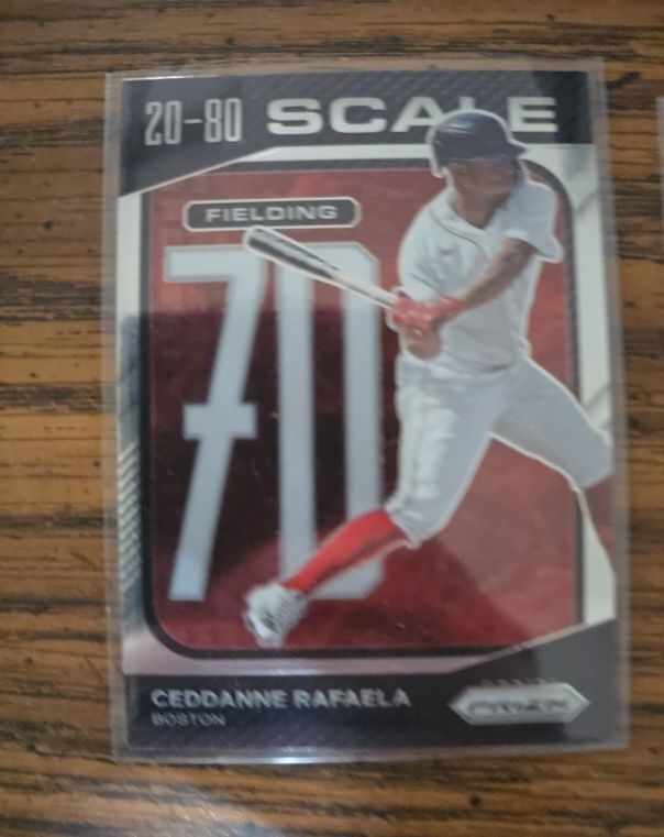 2023 Panini Prizm #SC11 Ceddanne Rafaela 20-80 Scale — front