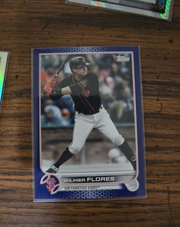 2022 Topps Series 2 #408 Wilmer Flores — front