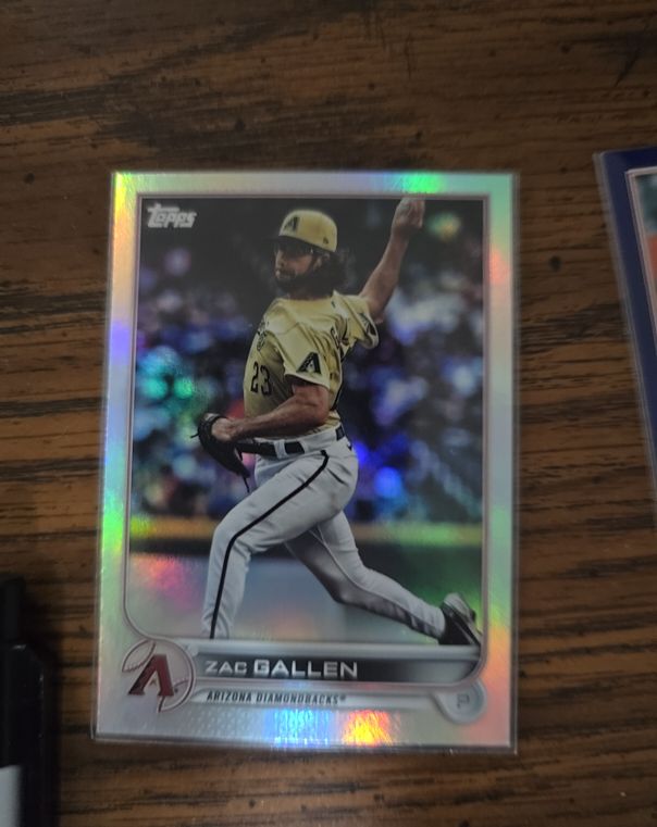 2022 Topps #562 Zac Gallen — front