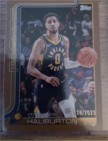 2025-26 Topps #47 Tyrese Haliburton — front