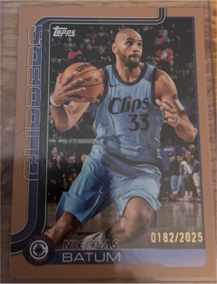 2025-26 Topps #146 Nicolas Batum — front
