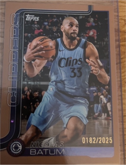 2025-26 Topps #146 Nicolas Batum — front