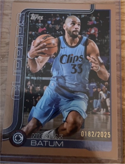 2025-26 Topps Basketball #146 Nicolas Batum — front
