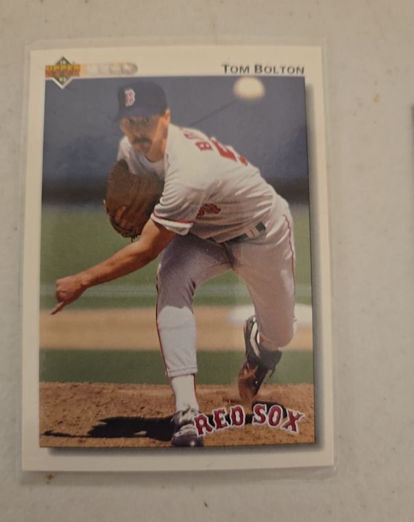 1992 Upper Deck #110 Tom Bolton — front
