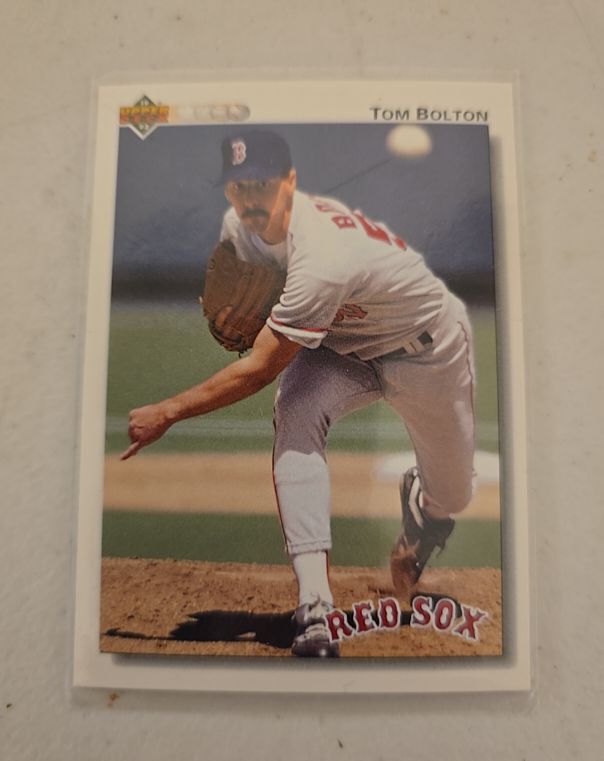 1992 Upper Deck #110 Tom Bolton — front