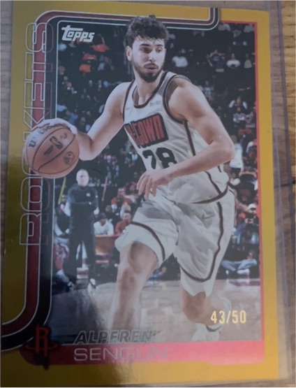 2025-26 Topps #180 Alperen Sengun Houston Rockets — front