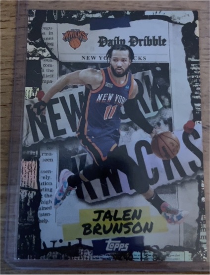 2025-26 Topps #DD-10 Jalen Brunson — front