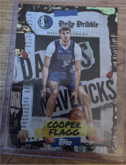 2025-26 Topps Daily Dribble #DD-31 Cooper Flagg — front