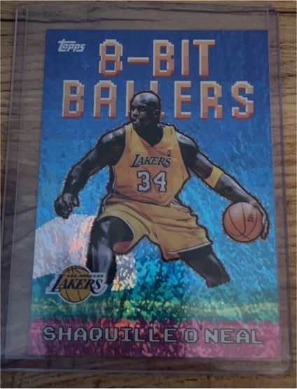 2025-26 Topps #8B-21 Shaquille O'Neal 8-Bit Ballers — front