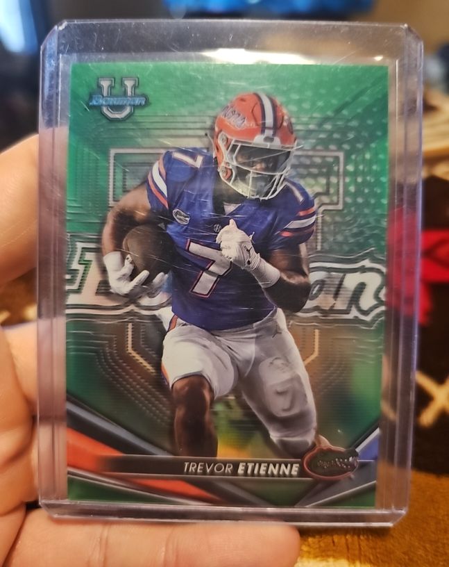 2022 Bowman's Best University #72 Trevor Etienne — front