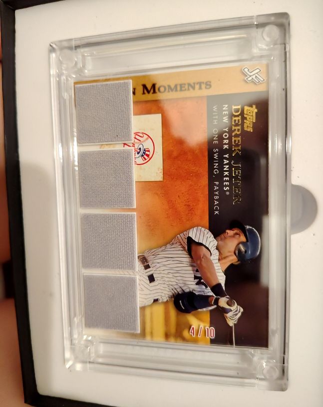 2012 Topps Golden Moments #GM3 Derek Jeter — front