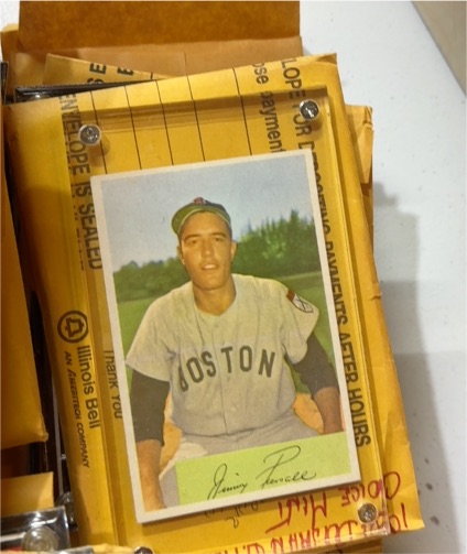 1954 Bowman #66 Jim Piersall — front
