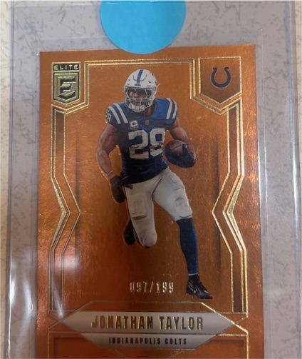 2025 Panini Donruss Elite #29 Jonathan Taylor — front