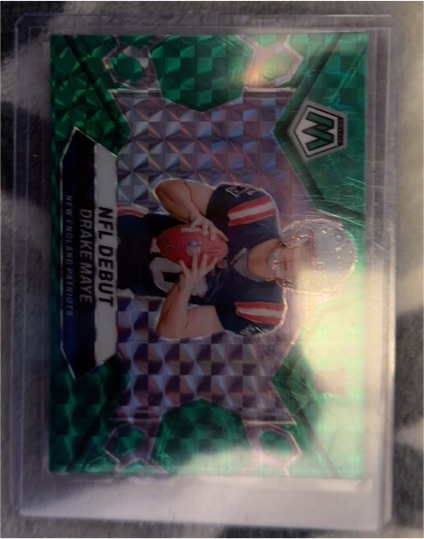 2024 Panini Mosaic NFL Debut #273 Drake Maye — front