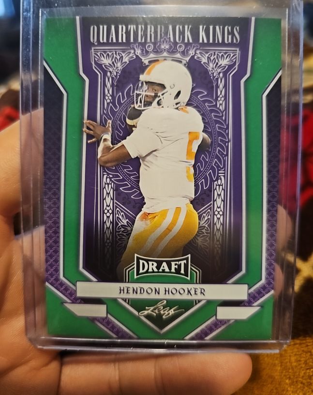 2023 Leaf Draft #91 Hendon Hooker — front