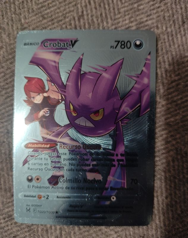 Pokemon TCG Crobat V TG20/TG30 — front